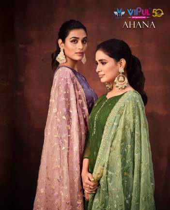 AHANA BY VIPUL EMBROIDERY SALWAR KAMEEZ WHOLESALER IN INDIA
